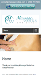 Mobile Screenshot of massageworkslosgatos.com